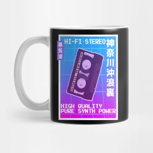 Vaporwave Aesthetic Style 80s Synthwave Retro Mug